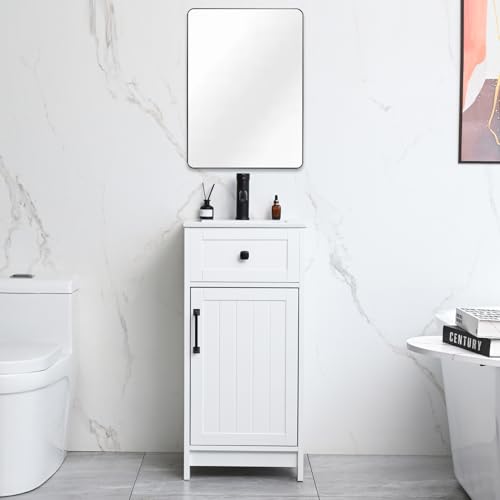 ALBAD 16-Inch Modern Bathroom Vanity view 4