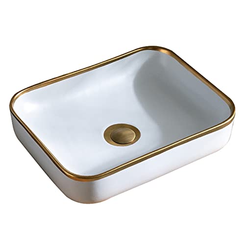 ULTRAWAVE Bathroom Sink 20.4"×15.7" Rectangular