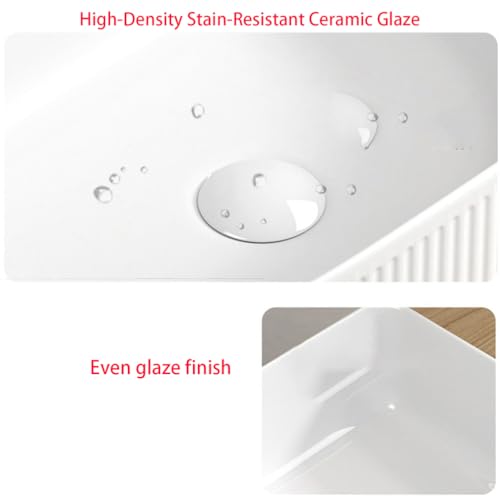 WYRNOBRX Bathroom Vessel Sink 18" view 3