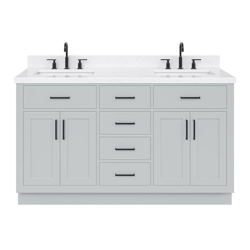 ARIEL Hepburn 60-inch Double Bathroom view 3