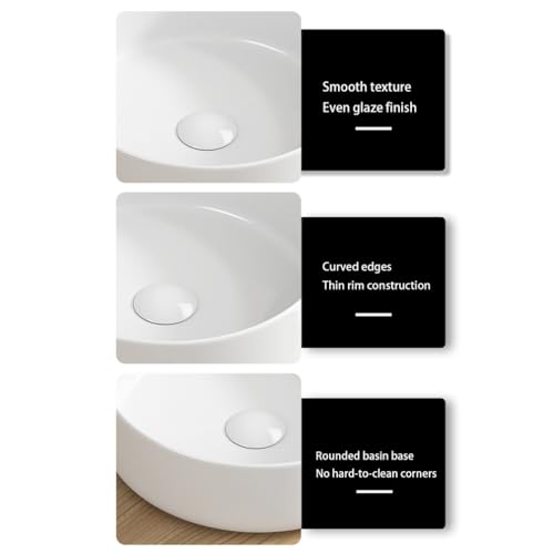 WYRNOBRX 20 Inch Round Bathroom view 2
