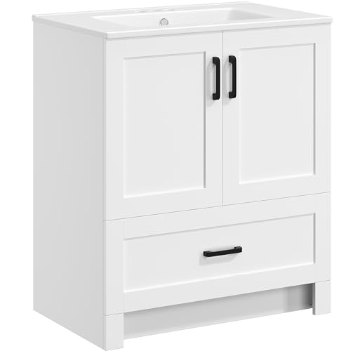 Yaheetech 30" Bathroom Vanity with