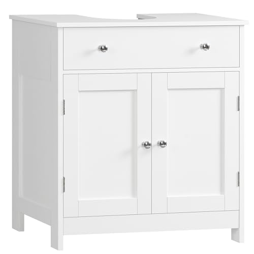 TEENFON Pedestal Sink Storage Cabinet