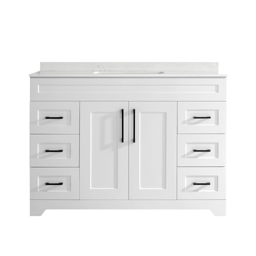 TONYRENA 48" Luxurious Bathroom Vanity view 3