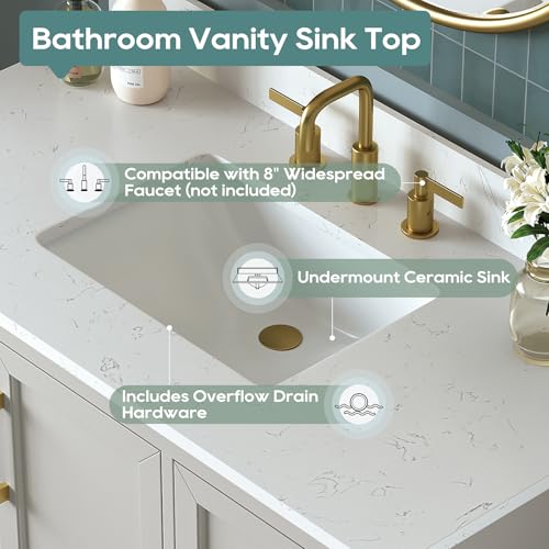 DELUXE LIVING 42 Inch Bathroom view 5