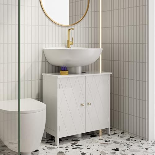 eclife Bathroom Pedestal Sink Storage view 3