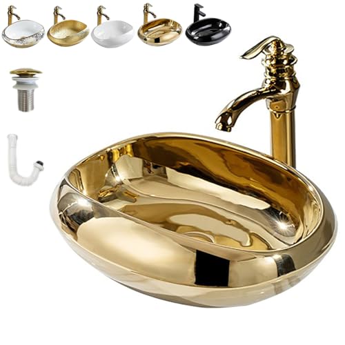 WYRNOBRX Bathroom Vessel Sink 18"