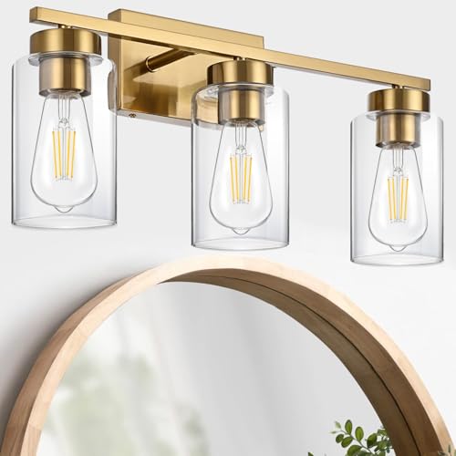 A1A9 3-Light Bathroom Vanity Light view 4