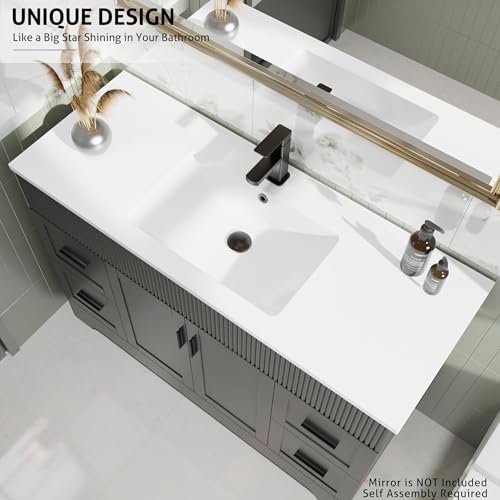 eclife 48" Bathroom Vanities Sink view 5
