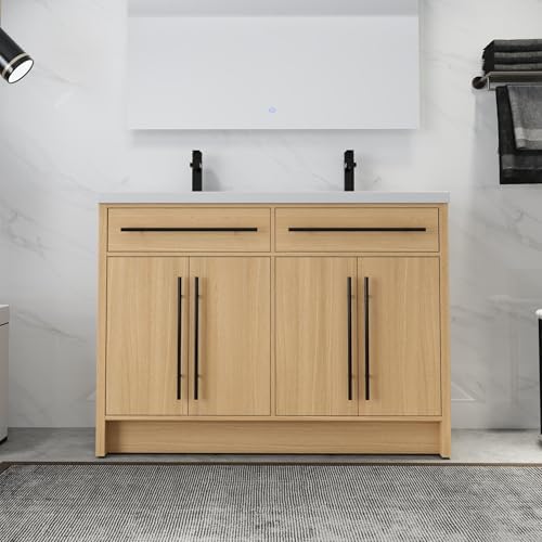 48" Freestanding Bathroom Vanity Double