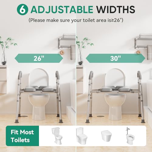 PopWise Raised Toilet Seat with view 4