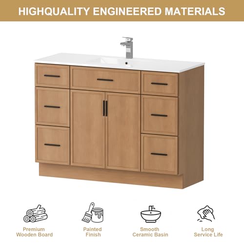 Chyanmoo 48 Inch Bathroom Vanity view 3