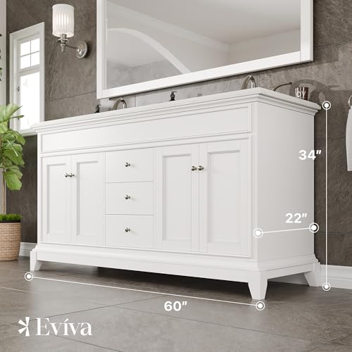 Elite Stamford 60 in. White view 2
