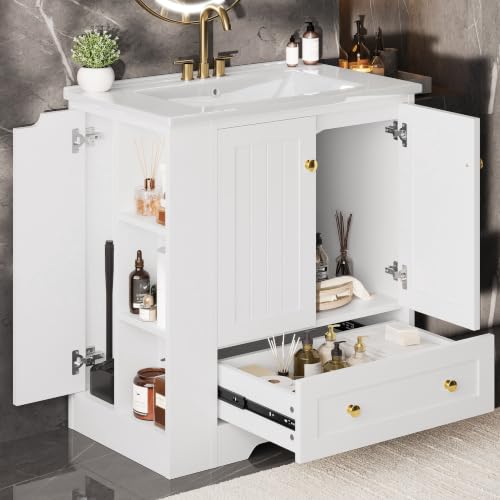 IRONCK Bathroom Vanity with Ceramic view 3