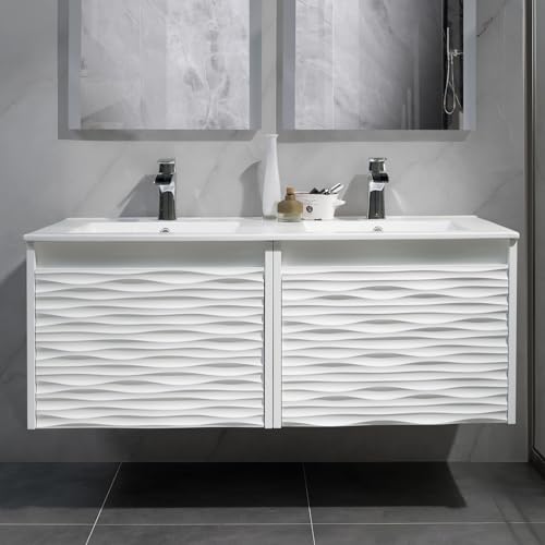 Blossom 48" Double Sink Floating