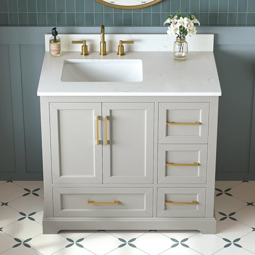 DELUXE LIVING 36 Inch Bathroom view 3