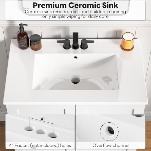 LIKIMIO 30" Bathroom Vanity with view 4
