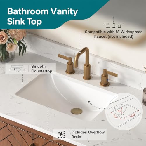 DELUXE LIVING 48 Inch Bathroom view 5