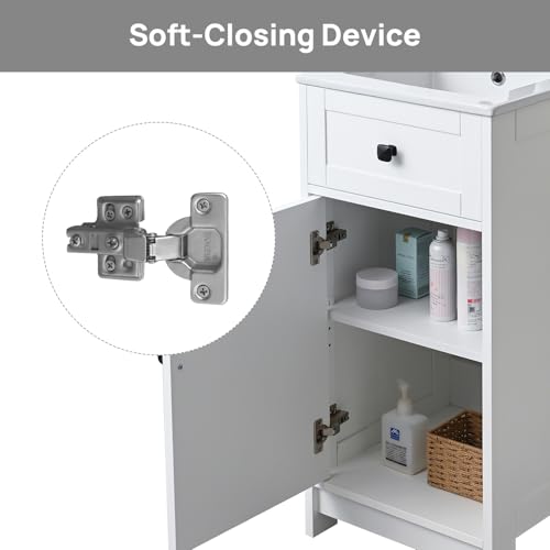 ALBAD 16-Inch Modern Bathroom Vanity view 5
