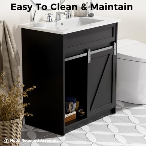 ELEVACHIC 30" Bathroom Vanity with view 5