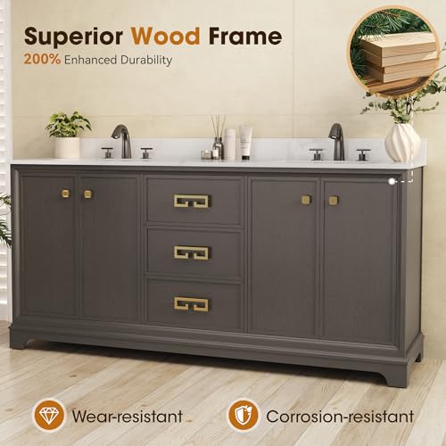 Alphabath 72 Inch Double Sink view 3