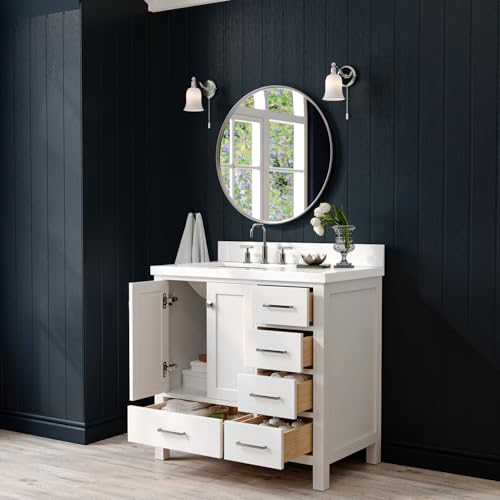 ARIEL Cambridge 36-inch Bathroom Vanity view 3