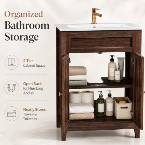 VINGLI 24 Inch Bathroom Vanity view 3
