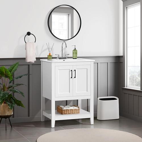 Yaheetech 24" Modern Bathroom Vanity view 3