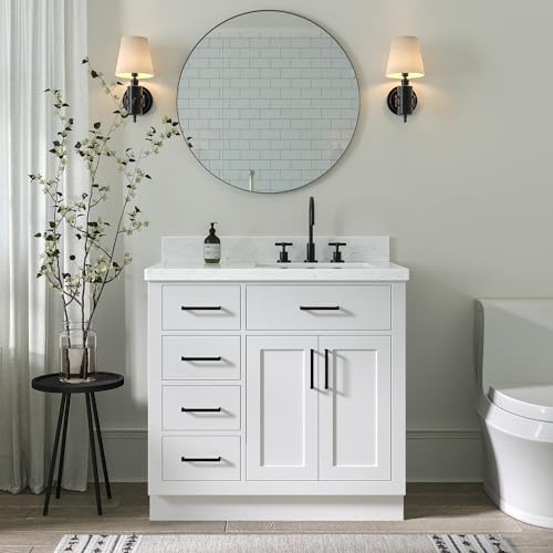ARIEL Hepburn 36-inch Bathroom Vanity view 3