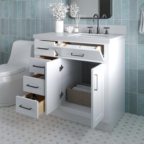 ARIEL Hepburn 36-inch Bathroom Vanity view 4