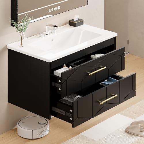 GAOMON 30" Floating Vanity with Sink