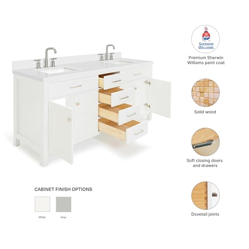 DKB Alenza 72 Inch Bathroom view 3