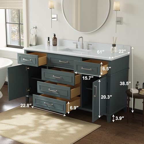 DELUXE LIVING 60 Inch Bathroom view 2