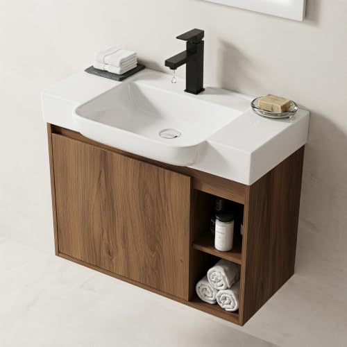 NicBex 28" Bathroom Vanity with view 3