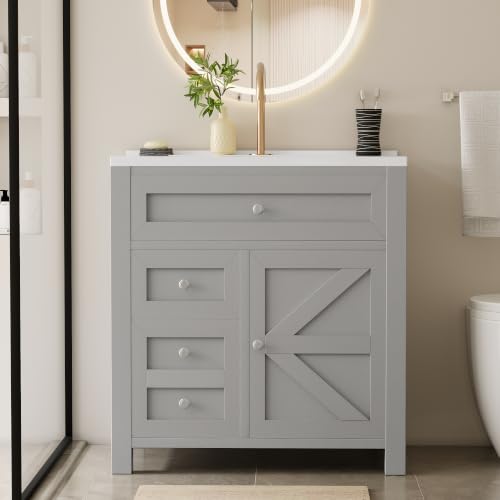 Shahoo 30" Bathroom Vanity with