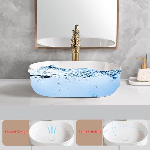 WYRNOBRX 15 Inch Round Bathroom view 2