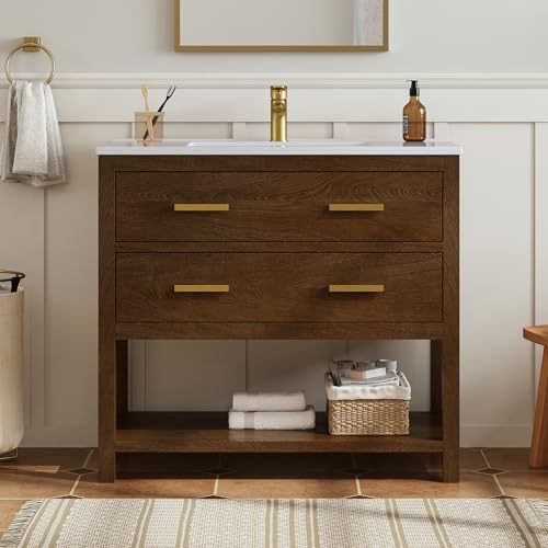DELUXE LIVING 36 Inch Bathroom