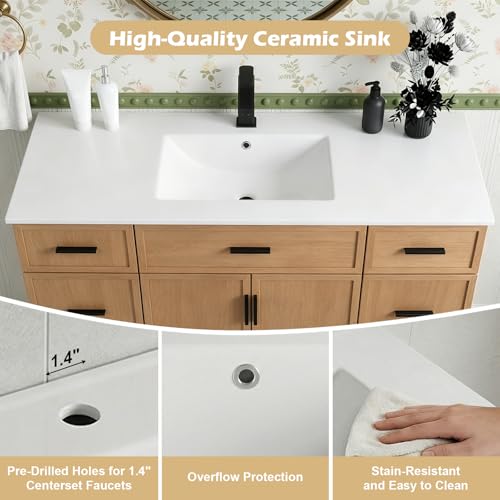 Chyanmoo 48 Inch Bathroom Vanity view 4