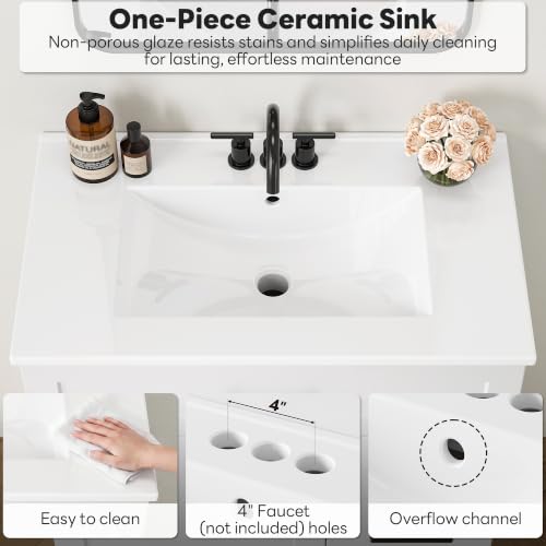 LIKIMIO 30" Bathroom Vanity with view 4