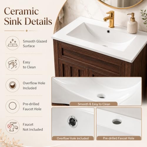 VINGLI 24 Inch Bathroom Vanity view 4