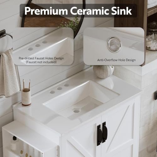 HOPUBUY 36" Bathroom Vanity with view 5