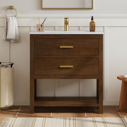 DELUXE LIVING 30 Inch Bathroom