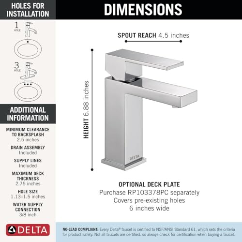 Delta Modern Matte Black Bathroom view 4