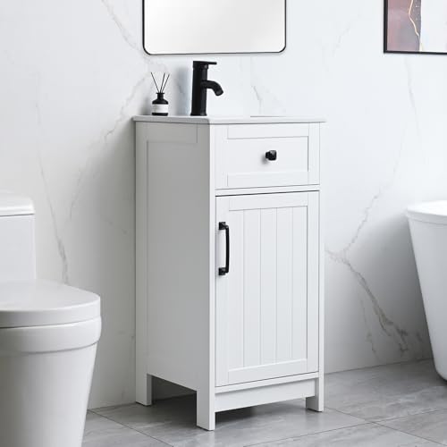 ALBAD 16-Inch Modern Bathroom Vanity
