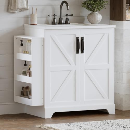 HOPUBUY 36" Bathroom Vanity with