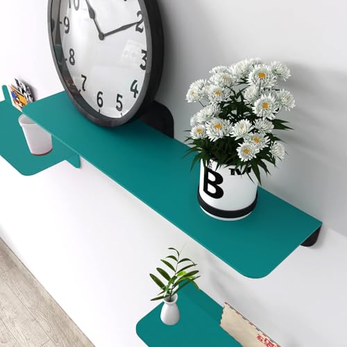 Stickyart 24"x160" Turquoise Wallpaper Peel view 5