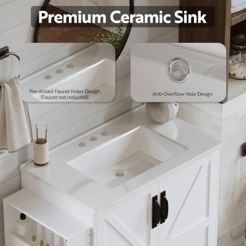 HOPUBUY 36" Bathroom Vanity with view 5