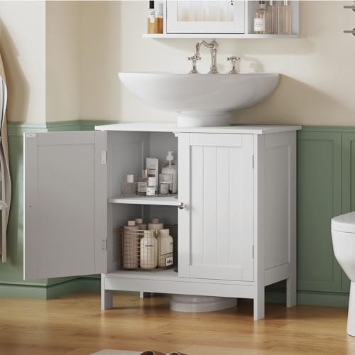 TEENFON Pedestal Sink Storage Cabinet view 3