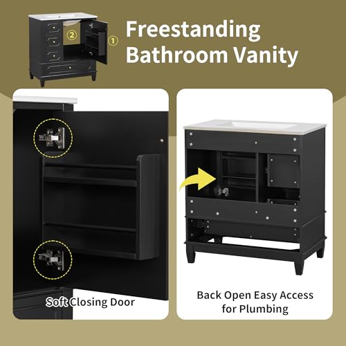 Mirightone 30" Vanity with Sink view 5