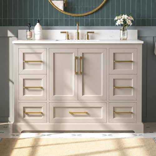 DELUXE LIVING 48 Inch Bathroom